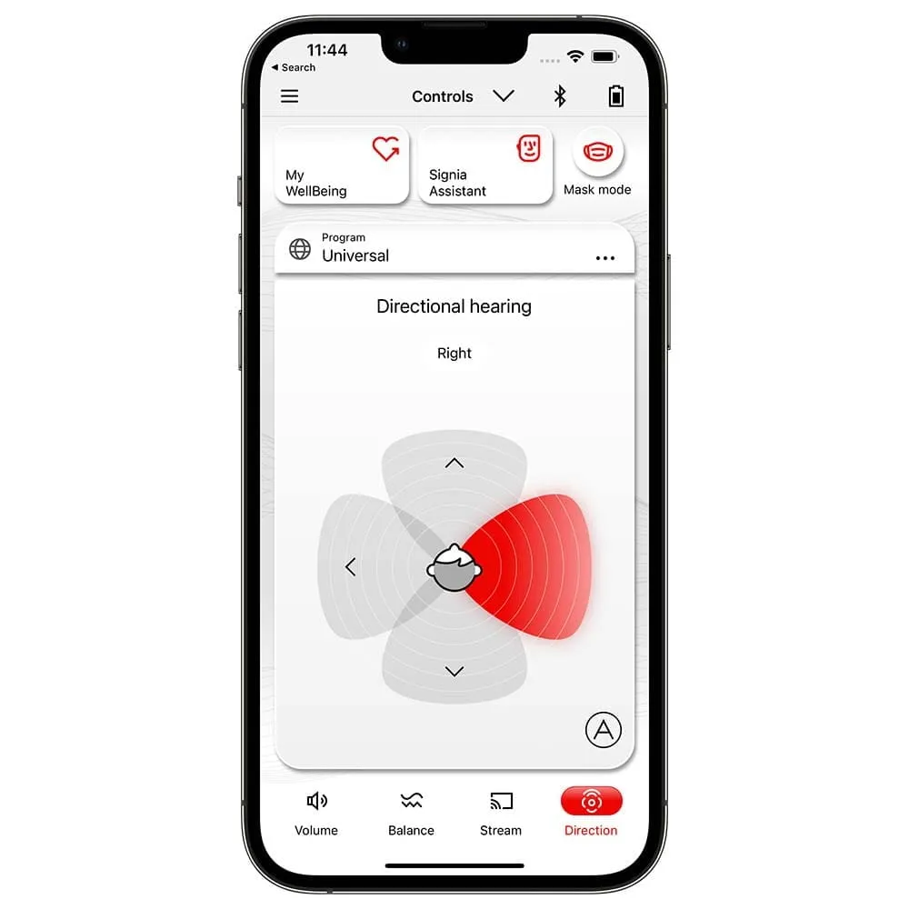 Signia Hearing Aid with Mobile App image3